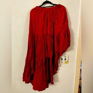 Vintage double D ranch wear skirt